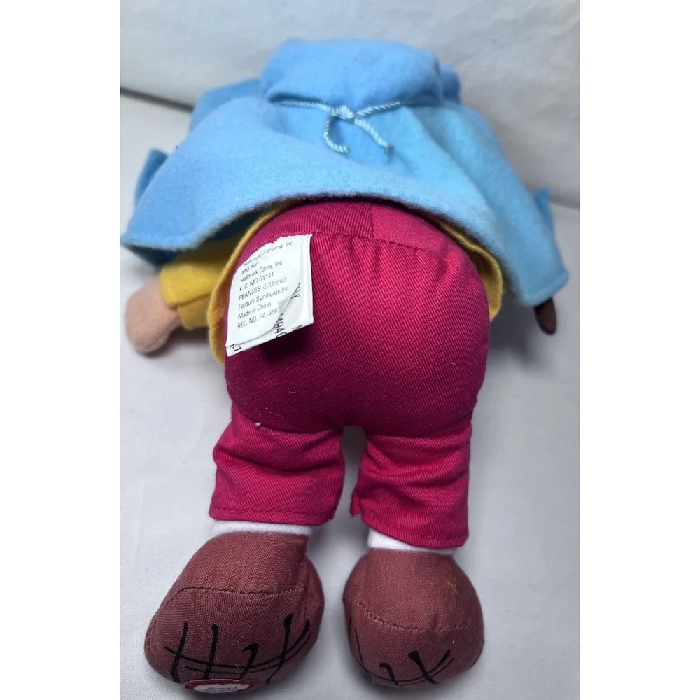 Peanuts Linus Shepherd Plush Hallmark What Christmas is All About NO‎ SOUND